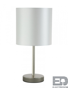 Настольная лампа Crystal Lux SERGIO LG1 NICKEL - цена и фото